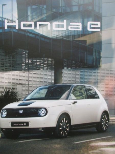 Honda e Katalog +Preisliste Oktober 2022