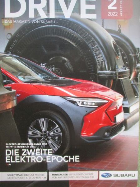Subaru Drive 2-2022 BRZ,Forester,30 Jahre Vivio