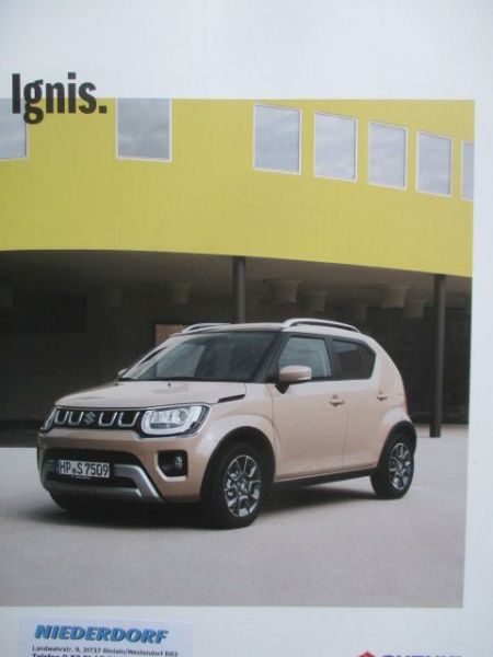 Suzuki Ignis Katalog Dezember 2022 Club Comfort Comfort+ +Preisliste