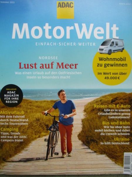 ADAC motorwelt Sommer 2022