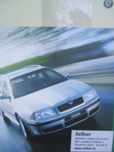 Skoda Octavia +Combi Katalog Juli 2001