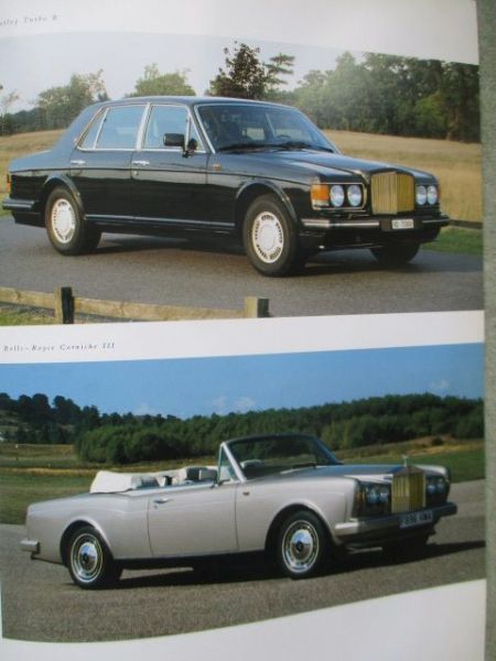 Rolls-Royce & Bentley Silver Spirit II +Turbo R +Corniche III Katalog Schweiz