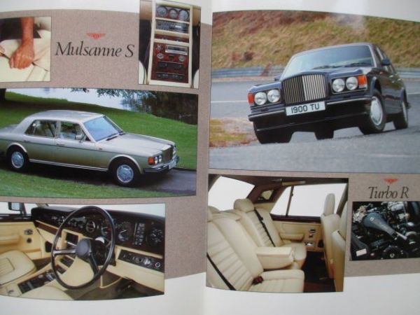 Rolls-Royce & Bentley Motor Cars Eight +Mulsanne S+Turbo R