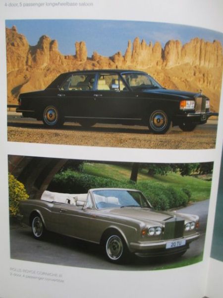 Rolls-Royce Silver Spirit II +Silver Spur II +Corniche III +Continental R +Turbo R+Mulsanne S