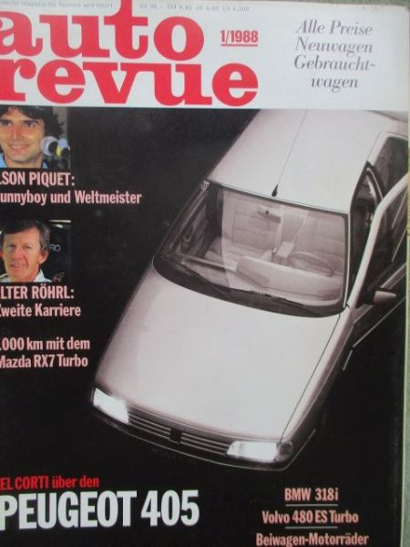 auto revue 1/1988