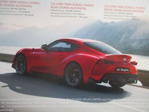 Toyota GR Supra Typ A90 9/2022