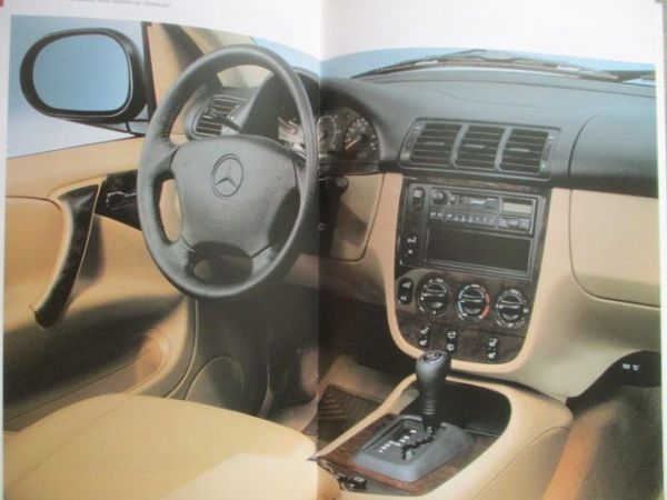 Mercedes Benz M-Klasse W163 Presse-Fotomappe