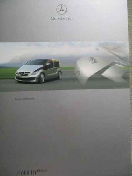 Mercedes Benz F600 HY Genius 10/2005