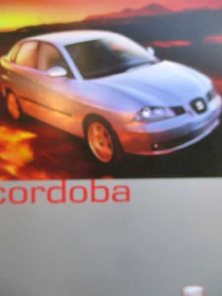 Seat Cordoba Katalog Dezember 2002