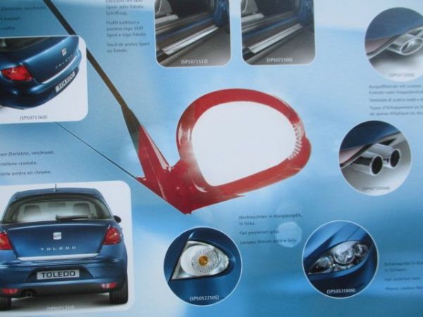 Seat toledo Zubehör Katalog Version Österreich