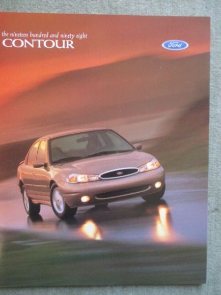 Ford Contour 1998 USA Brochure