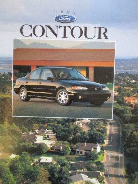 Ford Contour 1996 GL LX Brochure