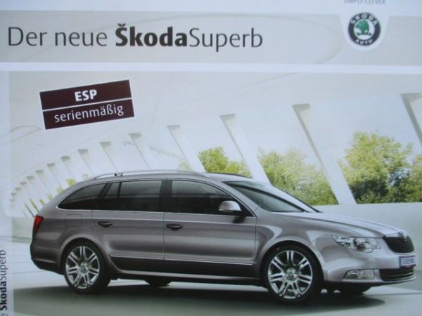 Skoda Superb +Greenline Katalog Juli 2010