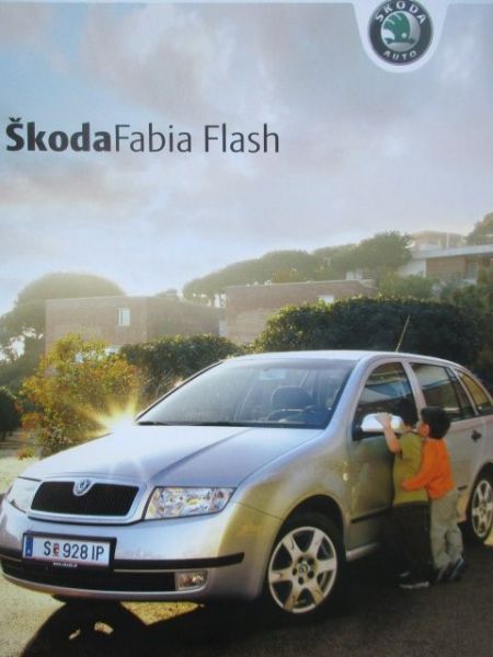 Skoda Fabia Flash Prospekt April 2004