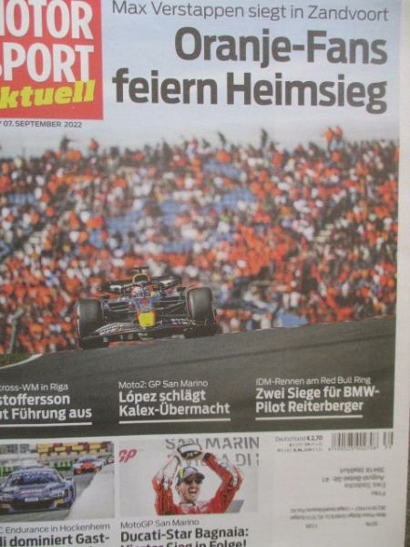 Motor Sport aktuell 39/2022