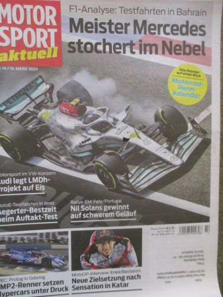 Motor Sport aktuell 14/2022