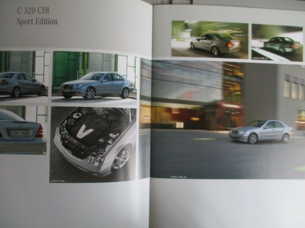 Mercedes Benz C 320CDI C350 W203 Pressemappe 2005