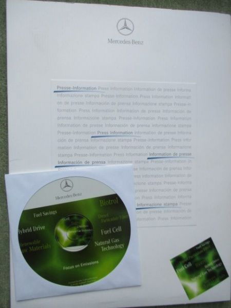 Mercedes Benz E200 NGT W211 USA Pressemappe 8/2003