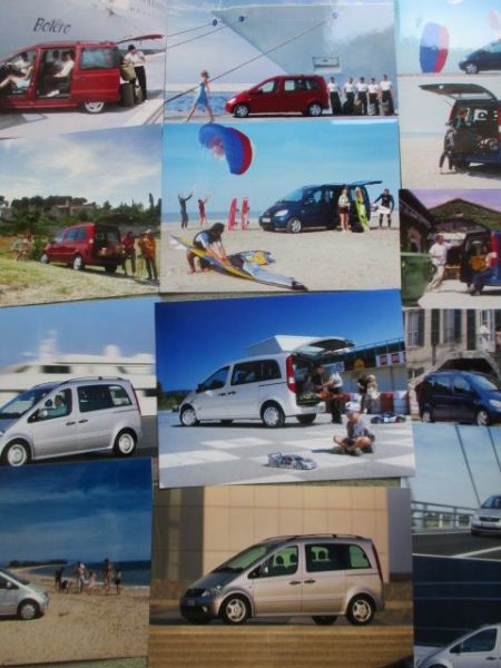 Mercedes Benz Vaneo Pressemappe