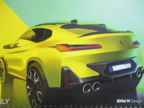 BMW Design Wandkalender 35x43cm Format 2023