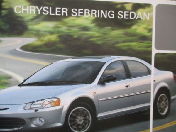 Chrysler 300M +Sebring +Cabrio +Neon Katalog 10/2002