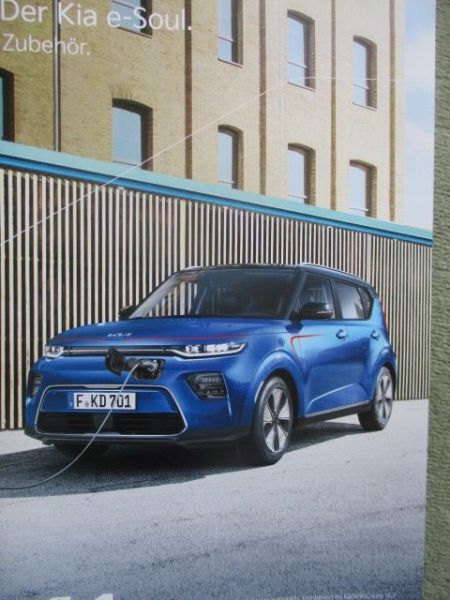 Kia e-Soul Zubehör Mai 2022