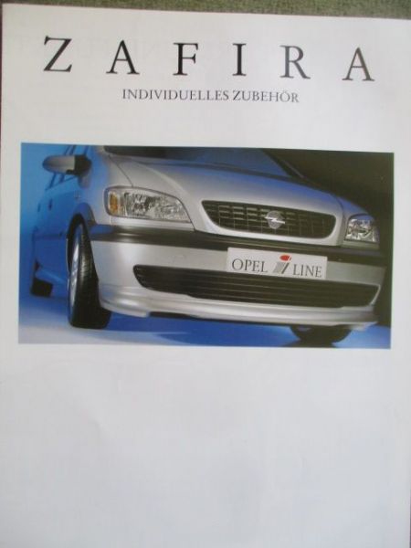 irmscher Opel Zafira A Katalog 7/1999