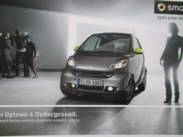 smart fortwo edition greystyle coupé & cabrio 2/2010