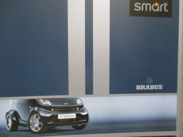smart brabus 3/2002 1st Edition coupé cabrio