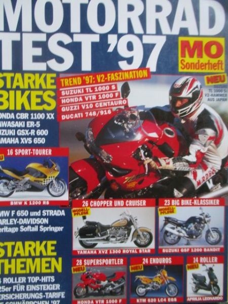 Motorrad Test 1997 MO Sonderheft