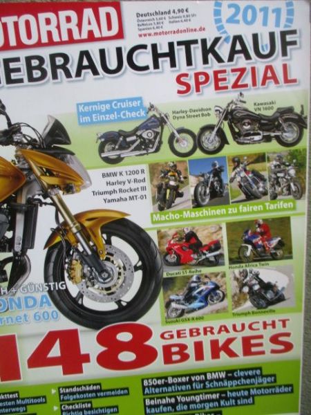 Motorrad Gebrauchtkauf Spezial 2011