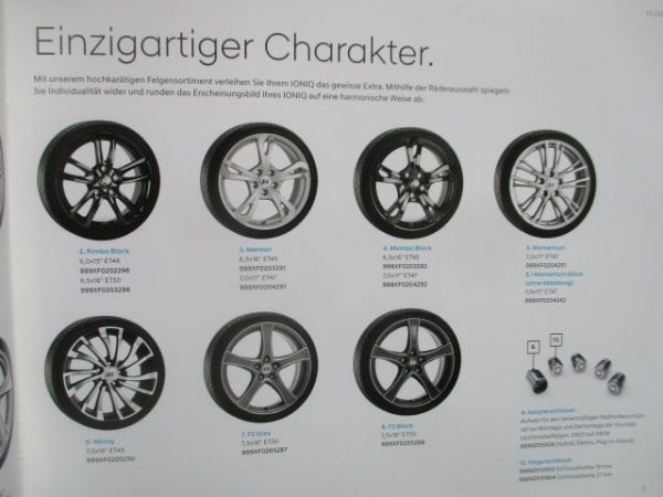 Hyundai Ioniq Zubehör 2018