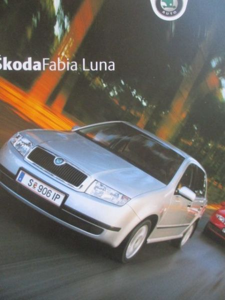 Skoda Fabia +Combi Luna Katalog März 2004