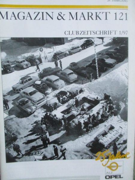 Alt Opel IG Clubzeitschrift 1/1997