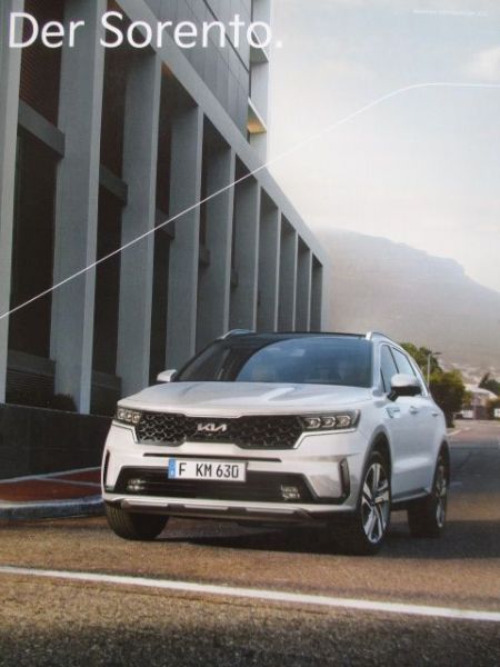 Kia Sorento (Typ MQ4) Prospekt Modelljahr 2022