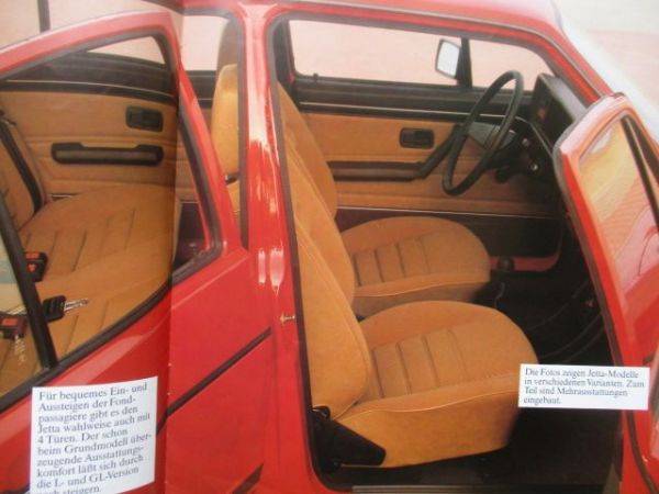 VW Jetta Typ16 Prospekt 9/1979
