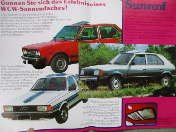 Sunroof Panorama Sonnendach