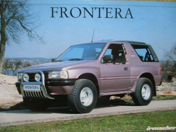 Irmscher Opel Frontera 8/1993