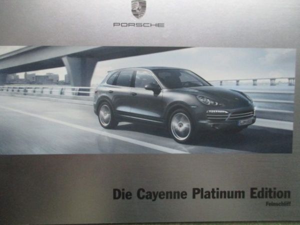 Porsche Cayenne Platinum Edition (92A) 12/2013