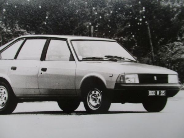 Moskwitsch 2141 Lada Aleko Pressefoto 13x18cm Format