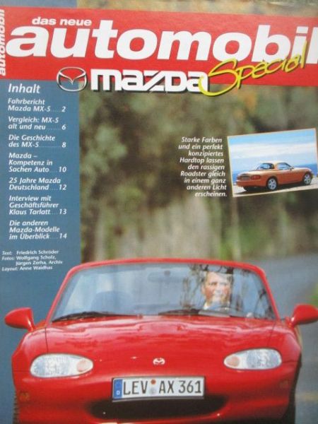 das neue automobil mazda special 5/1998