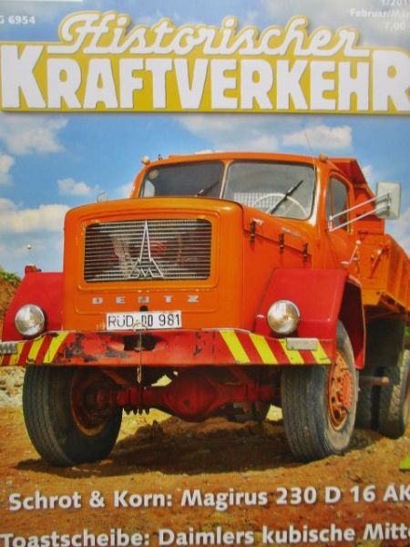 Historischer Kraftverkehr 1/2019