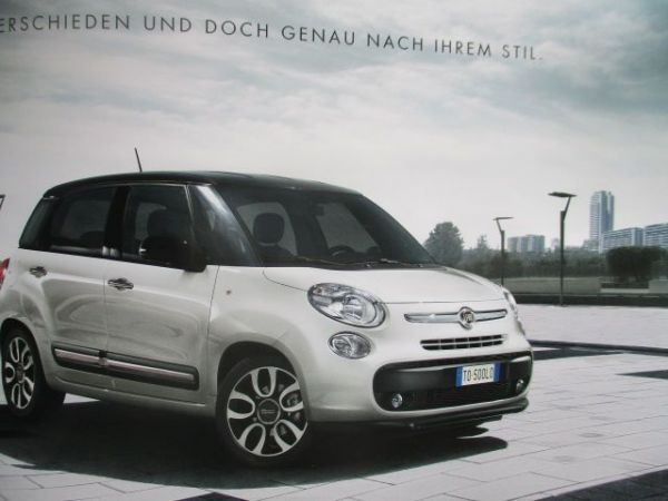 Fiat 500L Pop Star +Living +Trekking 7/2016