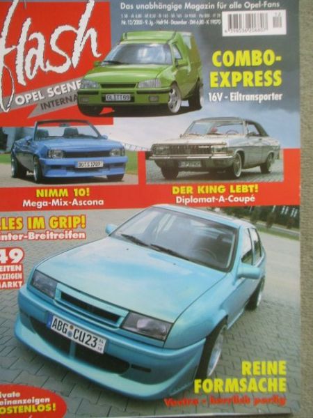 Opel Scene flash 12/2000