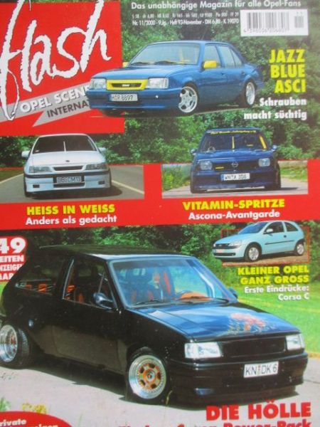 Opel Scene flash 11/2000