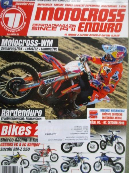 Motocross Enduro 9/2018