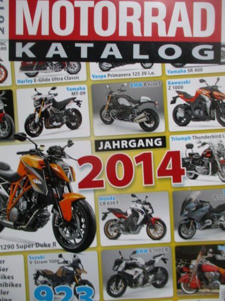 Motorrad Katalog 2014