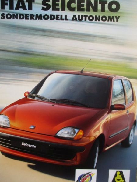 Fiat Seicento Sondermodell Autonomy 11/1998