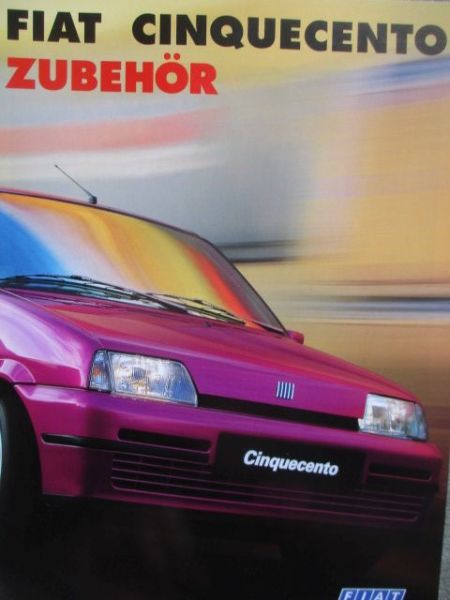 Fiat Cinquecento Zubehör 1/1999