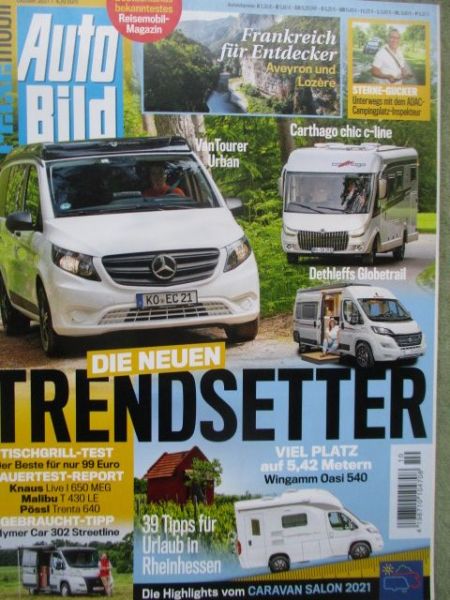Auto Bild reisemobil 10/2021